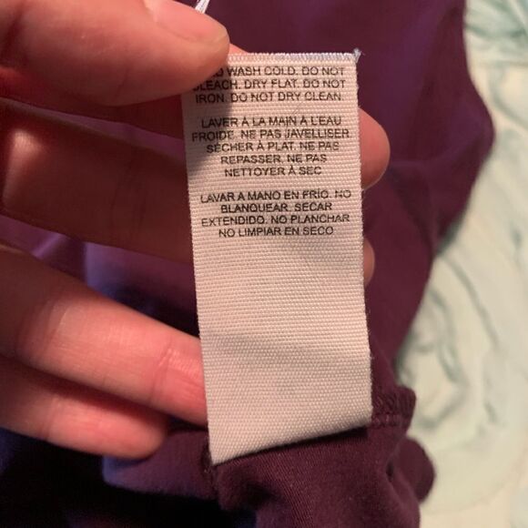 3 for $30! Purple mesh tank top - Picture 5 of 8